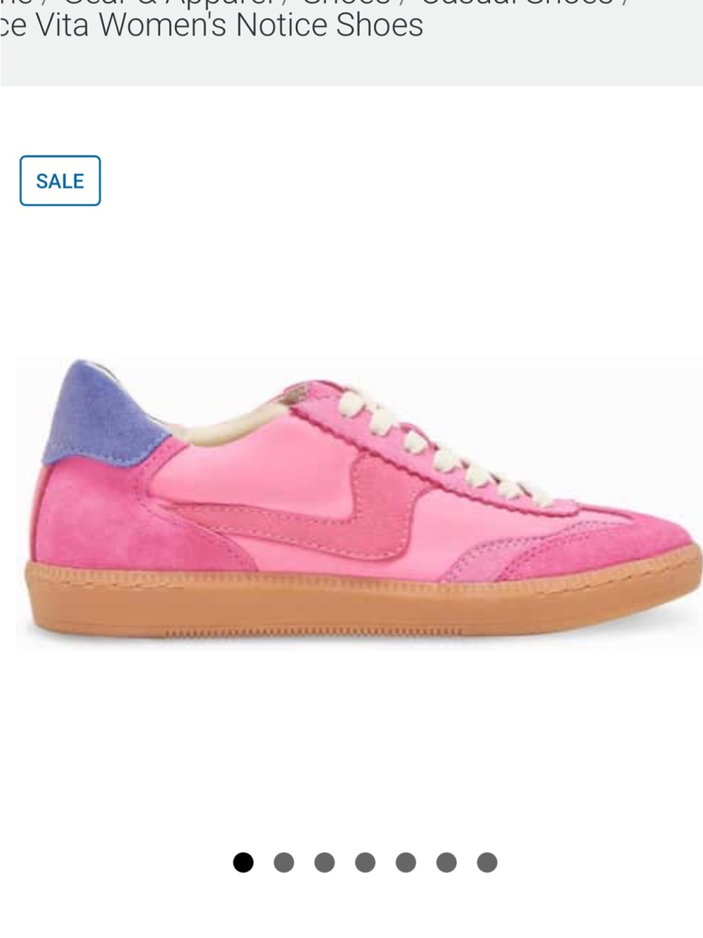 dolce vita sneakers size 8 1/2